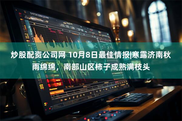 炒股配资公司网 10月8日最佳情报|寒露济南秋雨绵绵，南部山区柿子成熟满枝头